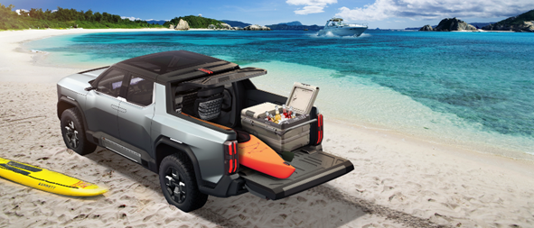SAIC MAXUS "Large Pure Electric Performance Pickup" GST Concept Car