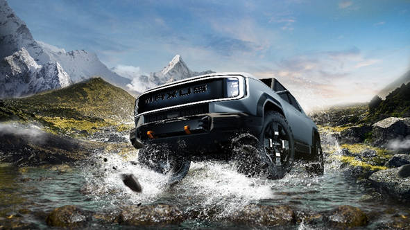 SAIC MAXUS "Large Pure Electric Performance Pickup" GST Concept Car