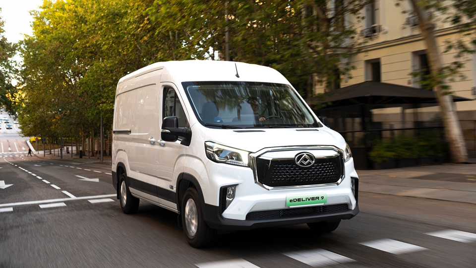 maxus eDeliver 9 electric van